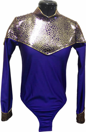 Purple with Sequin Yoke Shirt